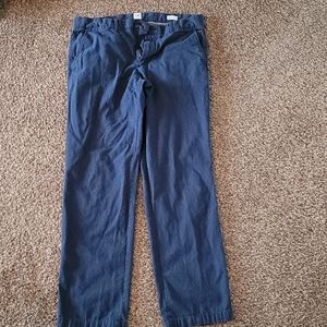 Gap blue chino pants 34x32